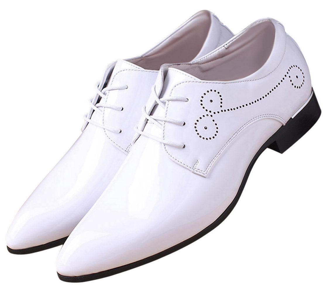 Derby clásico liso para hombre