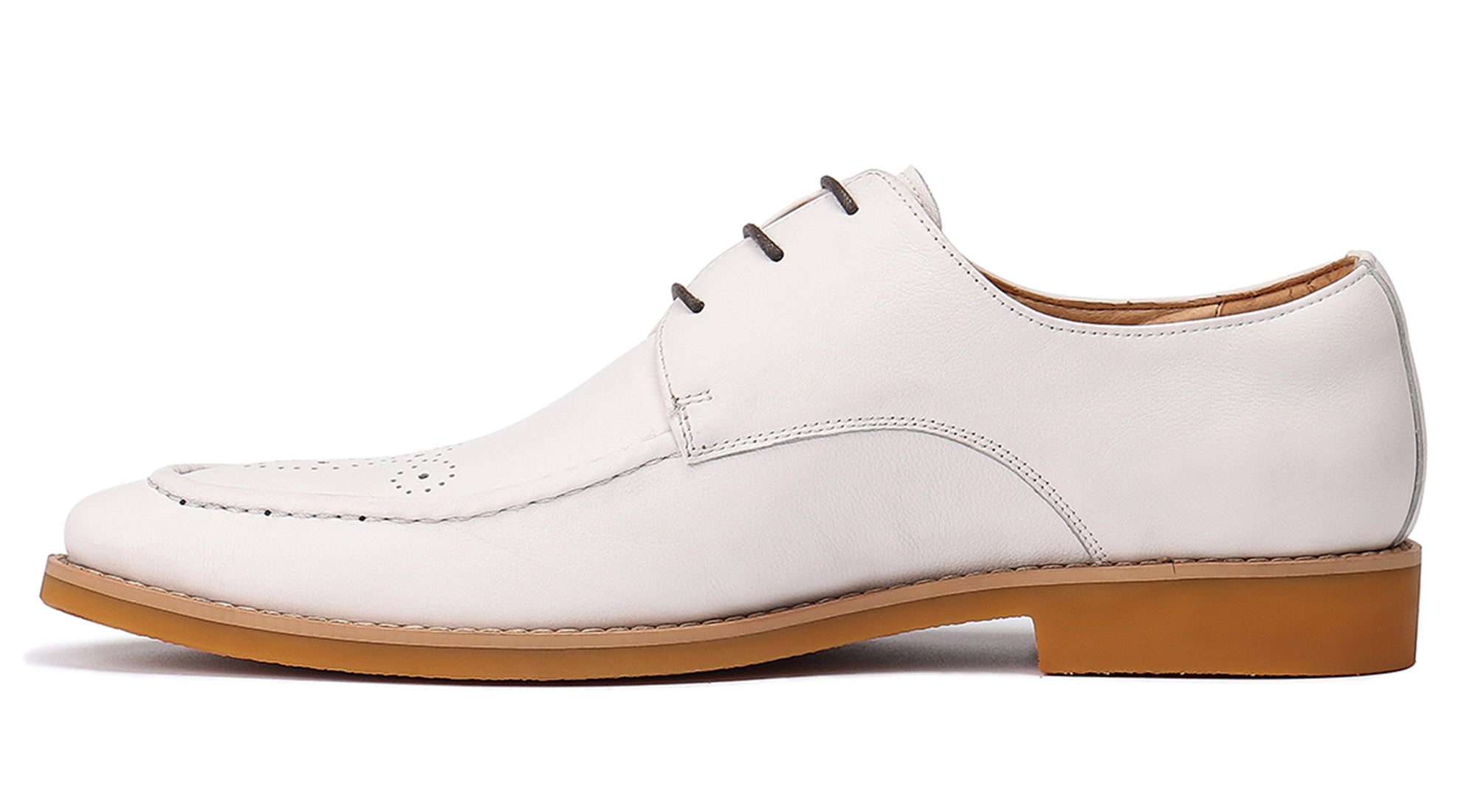 Men's Leather Brogue Formal Derby