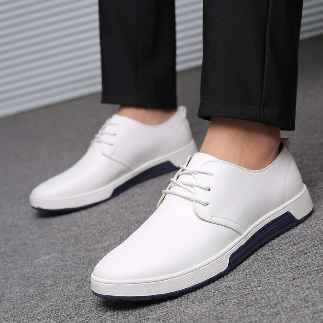 Men's Casual Derby Sneakers Shoes