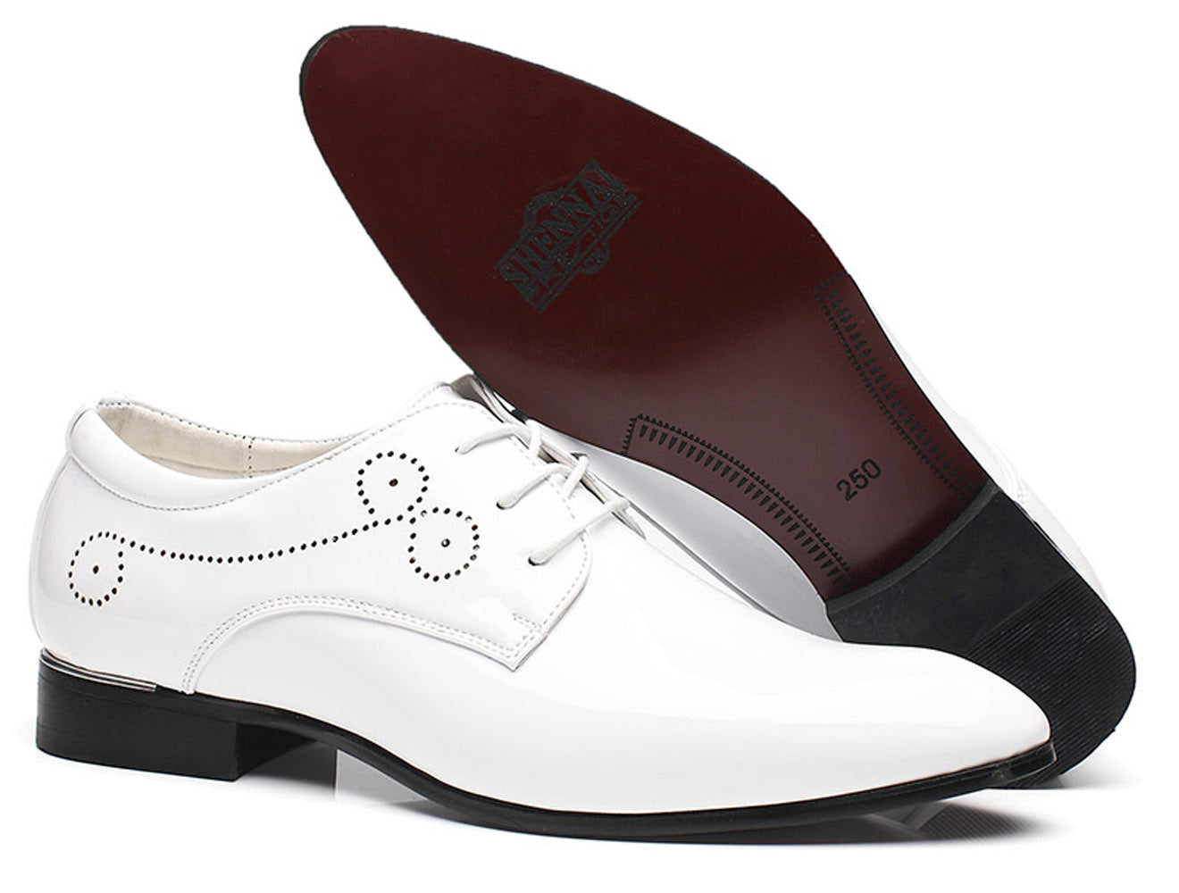 Derby clásico liso para hombre