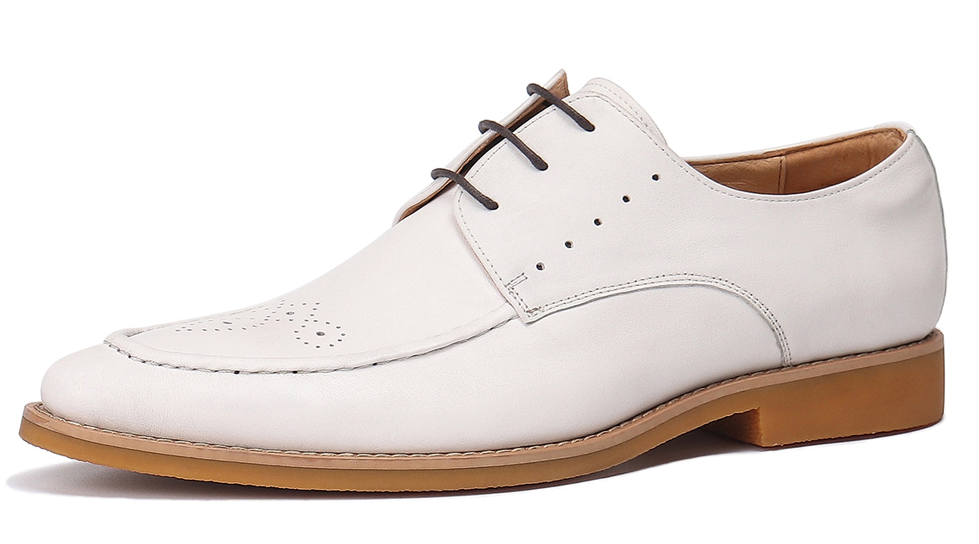 Men's Leather Brogue Formal Derby