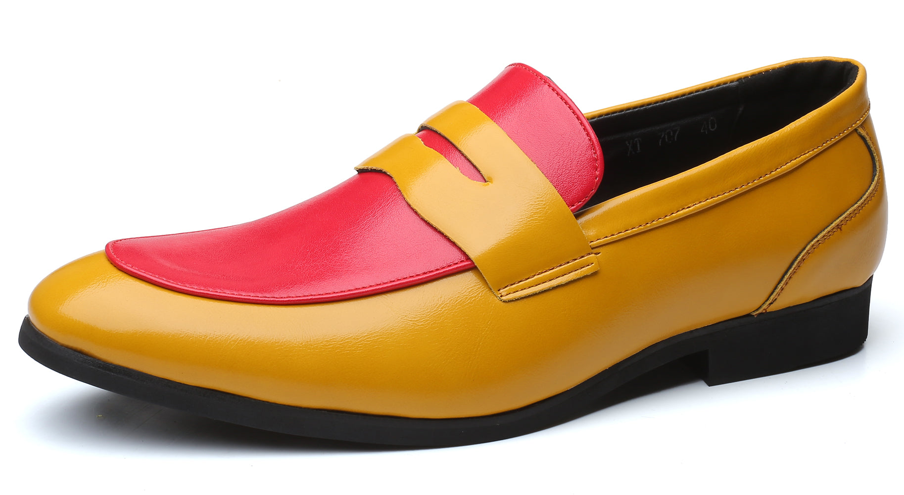 Men's Multicolor Penny Loafers